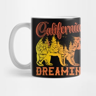 California Dreaming Bear Mug